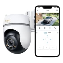 TP-Link Tapo TC43(EU) V2 Esférico Cámara de seguridad IP Interior y exterior 2880 x 1620 Pixeles Techo/Pared/Poste