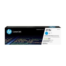 Tóner original HP 219X cian