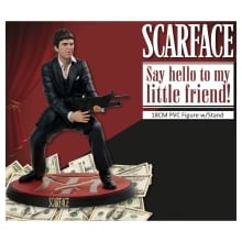 Figura sd toys cine scarface tony montana disparando