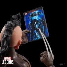Figura hasbro marvel legends dark avengers mini comics daken (wolverine)