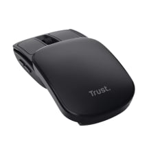 MOUSE TRUST WIRELESS ZYLO NEGRO 2400 DPI AJUSTABLE 6 BOTONES PLEGABLE