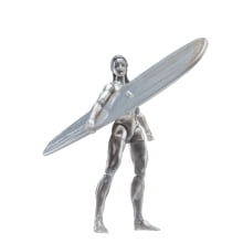 Figura hasbro marvel legends series los 4 fantasticos: primeros pasos silver surfer