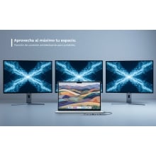 Ewent EW1150 base para portátil y replicador de puertos Alámbrico USB 3.2 Gen 1 (3.1 Gen 1) Type-C Aluminio