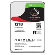 Seagate IronWolf Pro ST12000NT001 disco duro interno 12 TB 7200 RPM 256 MB 3.5" Serial ATA III