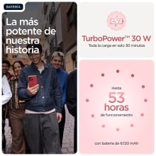 SMARTPHONE MOTOROLA G86 POWER 5G 8/512 6,67  ROJO