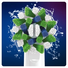 Oral-B CrossAction 80339345 cepillo de cabello 6 pieza(s) Azul, Verde, Blanco