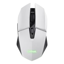 TECLADO MOUSE Y ALFOMBRILLA TRUST GAMING GXT 794 BLANCO RGB RATON WIRELESS 4800DPI TECLADO CABLE