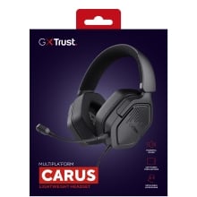 HEADSET TRUST GXT 492 CARUS NEGRO CABLE 120cm JACK 3.5mm