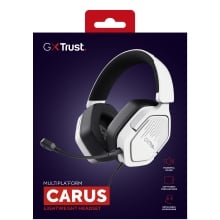 HEADSET TRUST GXT 492 CARUS BLANCO CABLE 120cm JACK 3.5mm