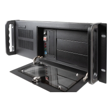 CAJA RACK 19" 4U UNYKA UK 4229 EVO FORNTAL CON PUERTA DE SEGURIDAD FILTRO ANTIPOLVO USB 3.0 SIN FUEN
