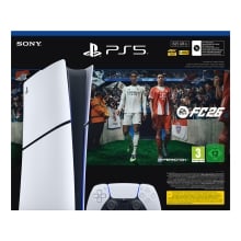 Consola ps5 sony playstation 5 digital 1tb + ea sports fc 26