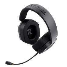 HEADSET BLUETOOTH TRUST GXT 493PS CARUS NEGRO BT 2.4GHz JACK3.5mm BATERIA 70h COMPATIBLE PS5
