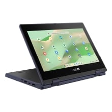 Asus convertible chromebook cr1104fga-ns0038 cel n100 11.6" táctil  4GB 32GB wifi6 bt chrome os
