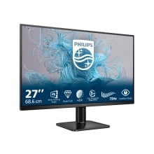 MONITOR 27" DP HDMI PHILIPS 27E2N1500L/00 IPS 2560x1440 75hz 4ms VESA 100x100 2x2W NEGRO