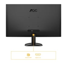MONITOR 27" DP HDMI AOC Q27B35E IPS QHD 2560x1440 1MS 75Hz VESA 100x100 NEGRO