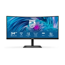 MONITOR 27" USB-C DP HDMI PHILIPS 346E2CUAE/00 VA WQHD 3440x1440 100hz 4ms VESA 100x100 2x5W NEGRO