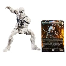 Figura hasbro marvel legends series magic the gathering agent anti - venom