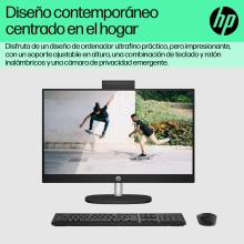 Ordenador all in one hp 24 - cr0159ns i3 - 1315u -  8gb -  ssd 512gb -  23.8 pulgadas -  freedos