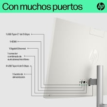 Ordenador all in one hp 24 - cr0159ns i3 - 1315u -  8gb -  ssd 512gb -  23.8 pulgadas -  freedos