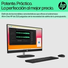 Ordenador all in one hp 24 - cr0159ns i3 - 1315u -  8gb -  ssd 512gb -  23.8 pulgadas -  freedos