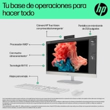 Ordenador all in one hp 24 - cr0138ns ryzen 3 - 7320u -  8gb -  ssd 512gb -  23.8 pulgadas -  freedos