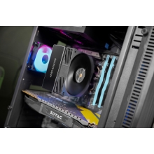 VENTILADOR CPU MARS GAMING MCPUX4W NEGRO PWM SI 120mm TDP 230W