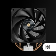 VENTILADOR CPU MARS GAMING MCPUX4W NEGRO PWM SI 120mm TDP 230W