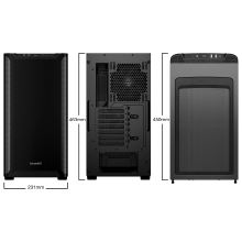 Caja BeQuiet PURE BASE 501 Torre ATX Negra