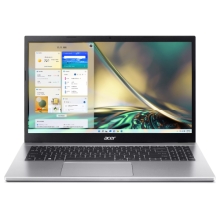 Acer Aspire 3 A315-59-77J1 Intel® Core i7 i7-1255U Portátil 39,6 cm (15.6") 16 GB DDR4-SDRAM 1 TB SSD Wi-Fi 6 (802.11ax) Windows 11 Home Plata