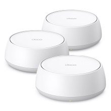 PUNTO DE ACCESO INTERIOR MESH WIFI 7 TP-LINK BE22 3-PACK BE3600 DUALBAND 2882Mbps EN 5GHz 2x1Gb