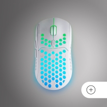 TECLADO MOUSE Y ALFOMBRILLA MARS GAMING MCPWXWES BLANCO H-MECH FRGB 3200DPI