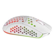 TECLADO MOUSE Y ALFOMBRILLA MARS GAMING MCPWXWES BLANCO H-MECH FRGB 3200DPI