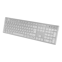 TECLADO RATON Y ALFOMBRILLA INALAMBRICO TACENS ZENITH LOW PROFILE TECLA COPILOT 3200DPI BLANCO