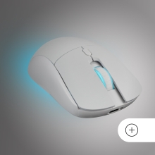 TECLADO MOUSE Y ALFOMBRILLA MARS GAMING MCPWTKLES BLANCO FRGB RAINBOW 3200DPI