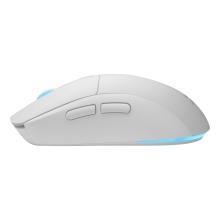TECLADO MOUSE Y ALFOMBRILLA MARS GAMING MCPWTKLES BLANCO FRGB RAINBOW 3200DPI