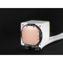 SISTEMA DE REFRIGERACION LIQUIDA MARS GAMING MLVISIONPRO240 BLANCO 2x120mm ARGB TPD 500W LCD