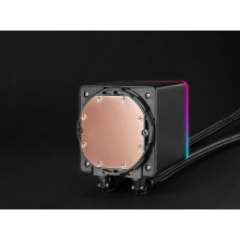 SISTEMA DE REFRIGERACION LIQUIDA MARS GAMING MLVISIONPRO240 NEGRO 2x120mm ARGB TPD 500W LCD