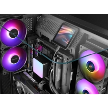 SISTEMA DE REFRIGERACION LIQUIDA MARS GAMING MLVISIONPRO240 NEGRO 2x120mm ARGB TPD 500W LCD