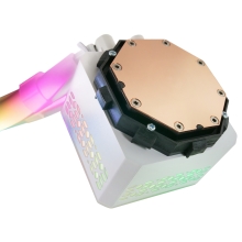 SISTEMA DE REFRIGERACION LIQUIDA MARS GAMING ML-ULTRA360 WHITE 3x12cm ILUMINACION ARGB (ADRESSABLE)