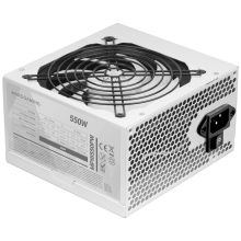 FUENTE DE ALIMENTACION MARS GAMING MPIII550PW EFIC. 85% AI-RPM APFC DIGITAL FBD 120mm BLANCO