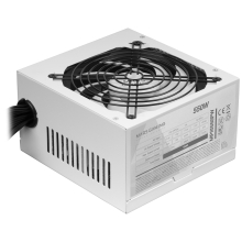 FUENTE DE ALIMENTACION MARS GAMING MPIII550PW EFIC. 85% AI-RPM APFC DIGITAL FBD 120mm BLANCO