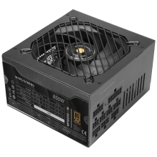 FUENTE DE ALIMENTACIÃN MODULAR MARS GAMING 850W ATX 80+ BRONZE 140mm SILENT NEGRO