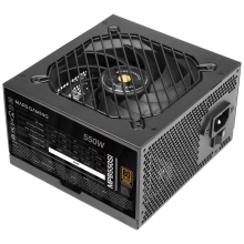 FUENTE DE ALIMENTACION MARS GAMING 550W MPB550SI EXTREME SILENCE 80 PLUS BRONZE NEGRO