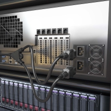 Cable Alimentación doble CPU Aisens  CEE7 Macho - 2x C13 Hembra/ 1.8m/ Negro