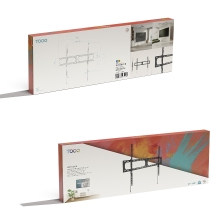 TooQ Soporte de Pared para Pantallas 37-140, Negro