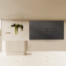 TooQ Soporte Fijo de Pared para Pantallas 37-140, Negro