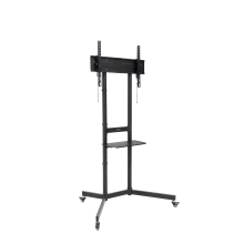TooQ KEFRÉN Soporte de suelo con Ruedas para pantallas de 37-70, Negro