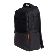 MOCHILA TRUST LISBOA COLOR NEGRO PARA PORTATILES HASTA 16" 3 COMPARTIMIENTOS 23L
