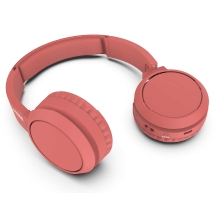Philips 4000 series TAH4205RD/00 auricular y casco Auriculares Inalámbrico Diadema Llamadas/Música USB Tipo C Bluetooth Rojo