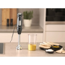 BATIDORA DE MANO BRAUN MQ55001M 1000W 25 VELOCIDADES ACCESORIO VASO MEDIDOR 600ml NEGRO